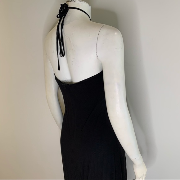 Re:named Black beaded Maxi Dress RS0018 - Picture 7 of 9